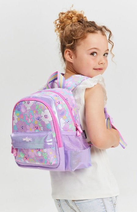 Smiggle Purple Over and Under Teeny Tiny Backpack / شنطة باك باك سميجل