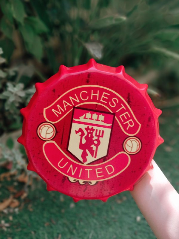 Decorative metal wall hat MANCHESTER UNITED / تابلوة معدن للحائط