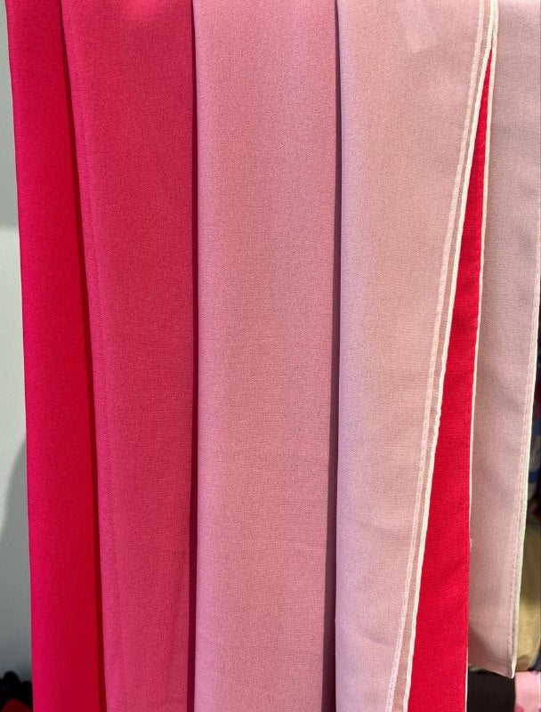 Gradient Crepe Scarf / إيشارب كريب متدرج الألوان