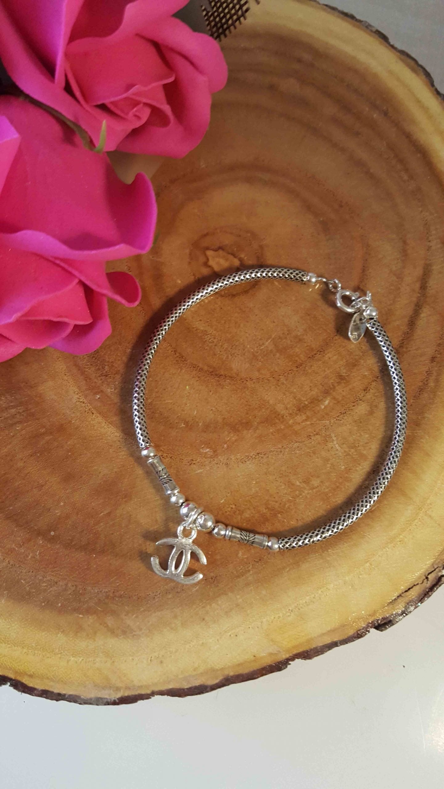 Silver Chanel Bracelet / أنسيال فضة
