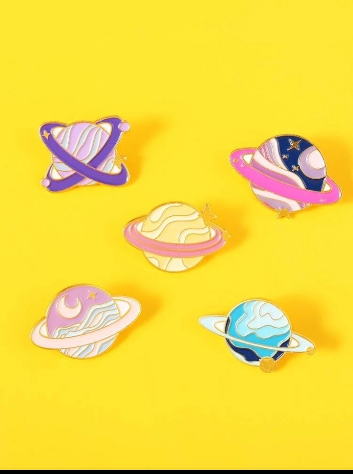 Planets Brooch / بروش الكواكب