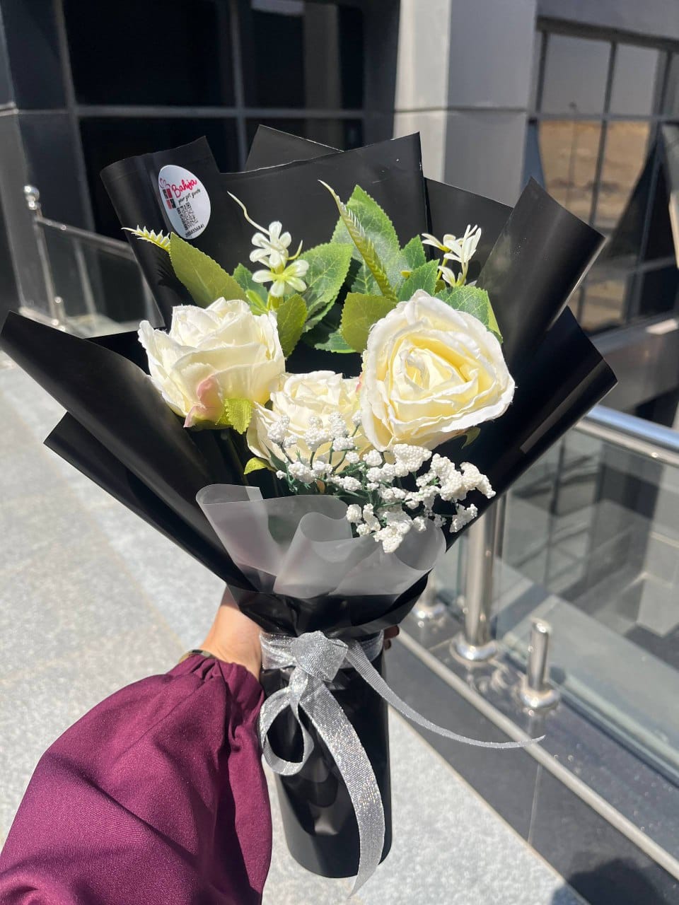 Artificial Flowers Bouquet / بوكية ورد صناعي