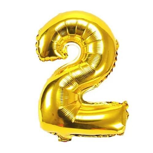 Foil Balloon Number 2 / بالون رقم 2