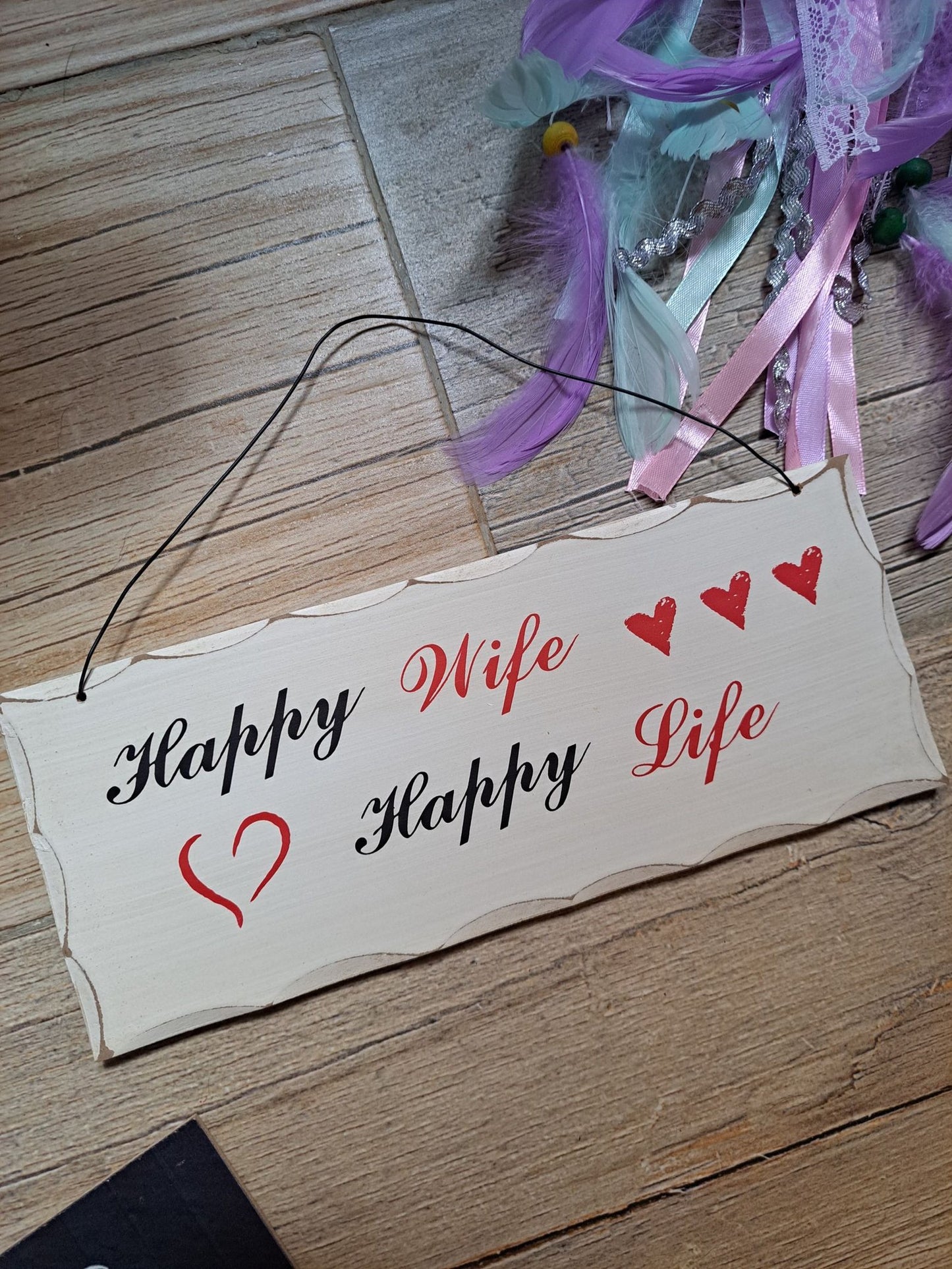 Happy Wife, Happy Life Tableau / تابلوة هابى وايف هابى لايف