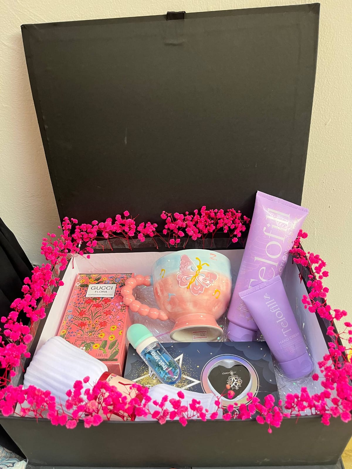 Pink Butterfly Box