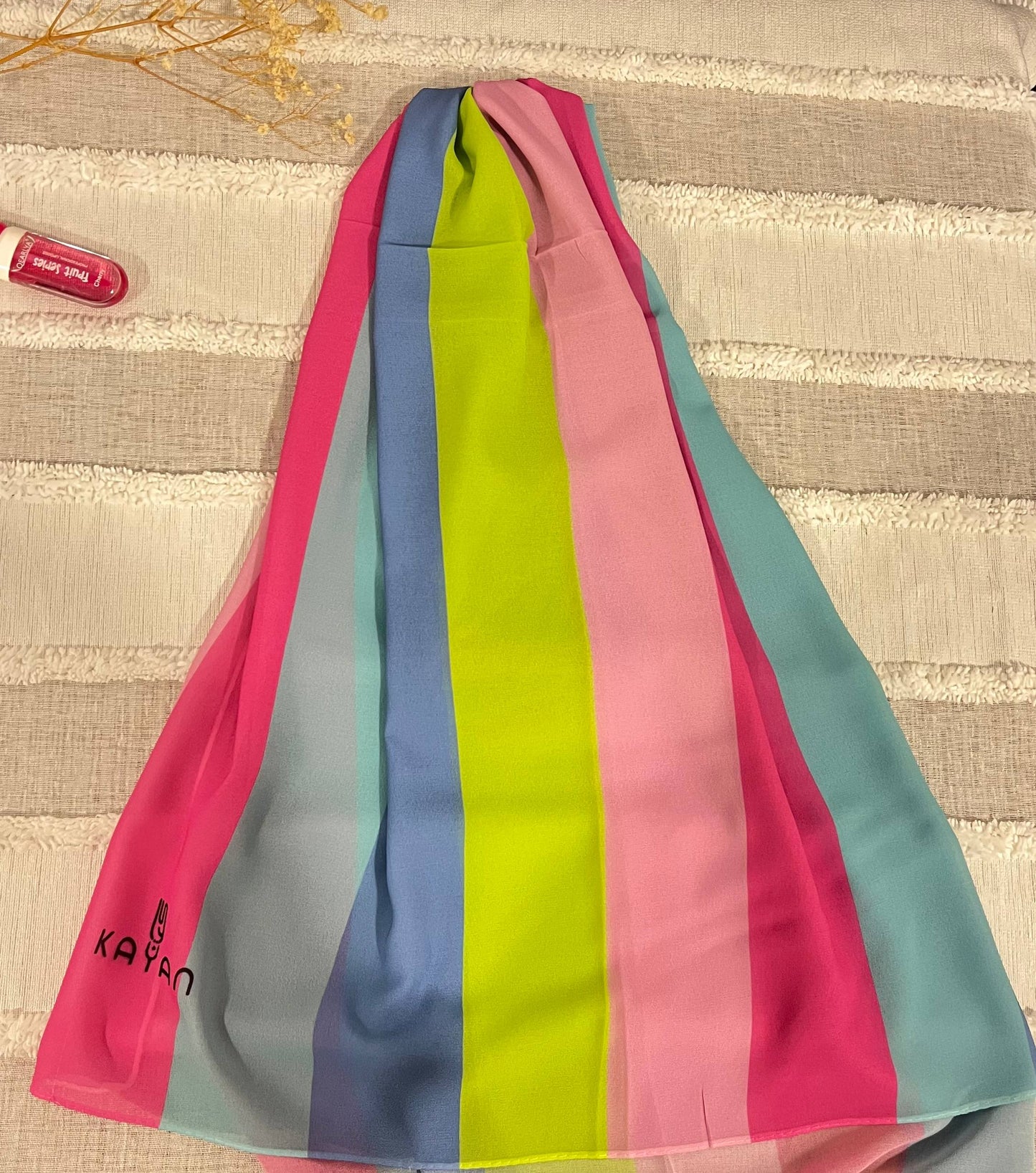 Gradient Crepe Scarf / إيشارب كريب متدرج الألوان