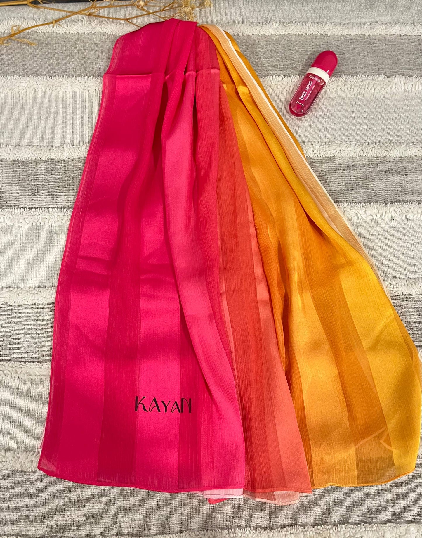 Gradient Satin Scarf / إيشارب ستان متدرج الألوان