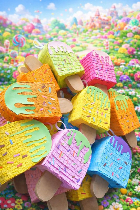 Ice Cream Pinata Toy / أيس كريم بيناتا