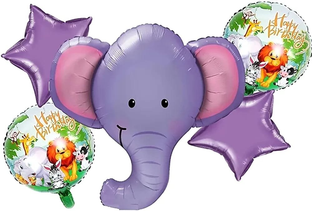 Elephant Balloons Bouquet / مجموعة بالونات فيل