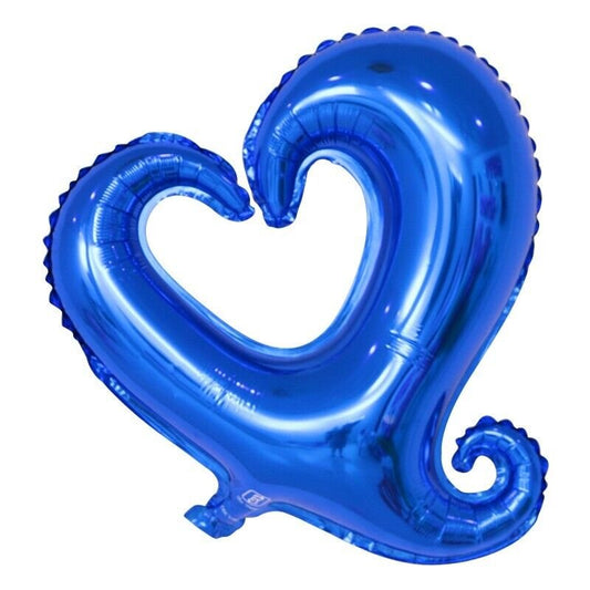 Hook Heart Shape Foil Balloon / بالون على شكل قلب مجوف