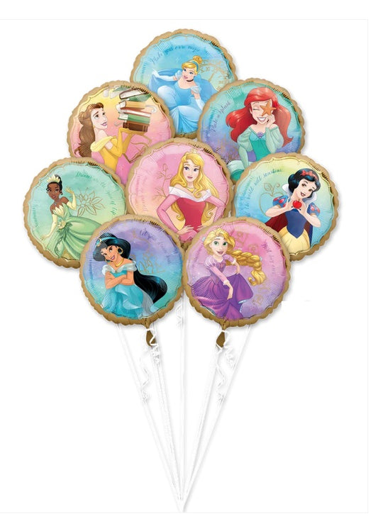 Disney Princesses Bouquet Balloons / بالونات أميرات ديزنى