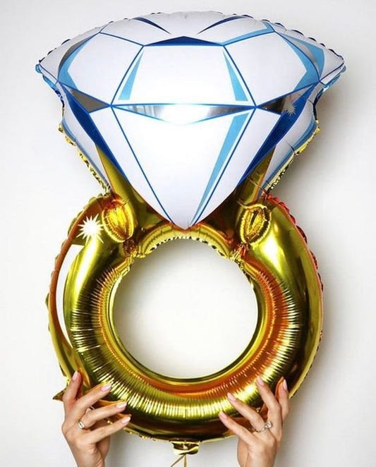 Diamond Engagement Ring Balloon / بالون خاتم الخطوبة