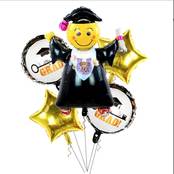 Congrats Grad Balloon Set / مجموعة بالون التخرج