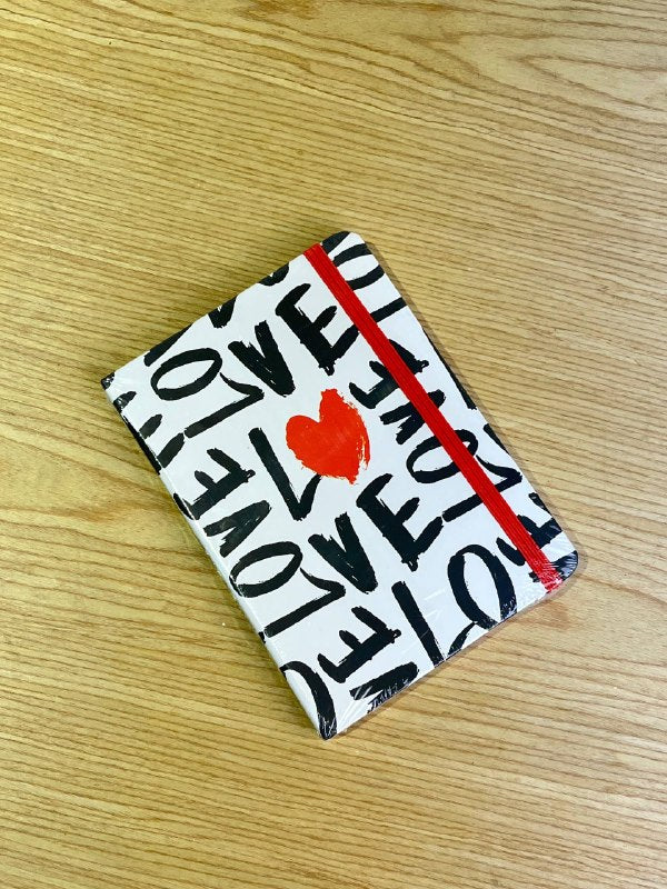Valentine's Day White Notebook / فالنتين نوت بوك