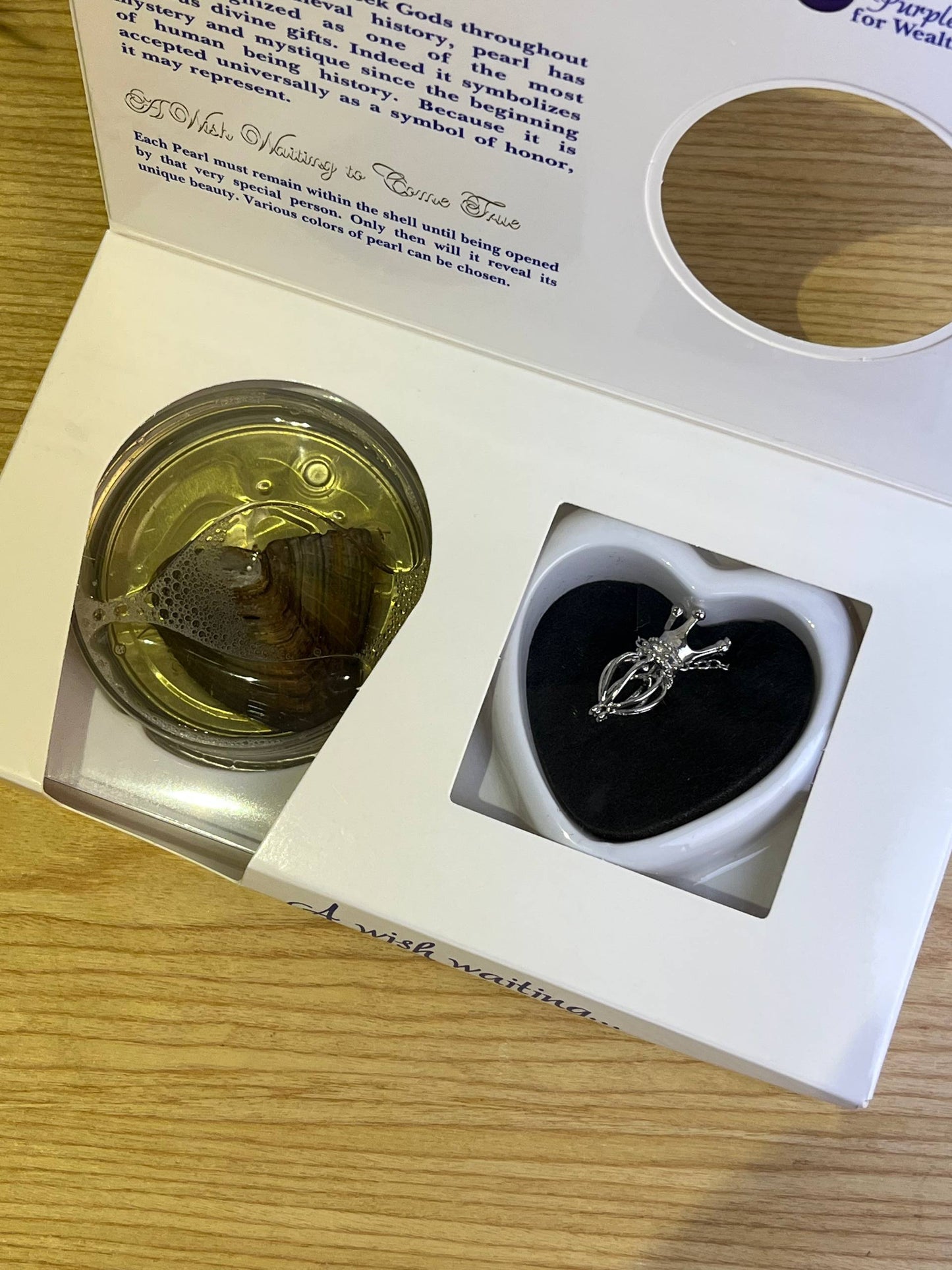 Love Wish Pearl Kit with Pendant Necklace / طقم أمنيات مع سلسلة