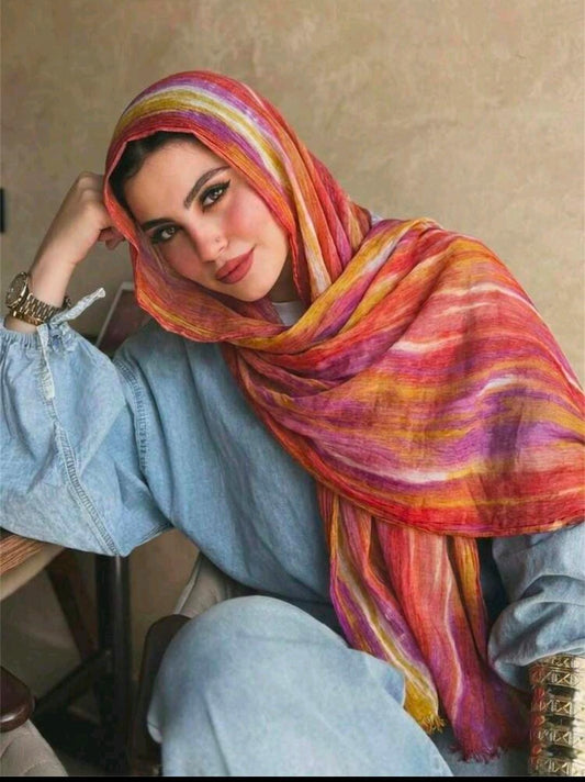 Cotton Scarf / إيشارب قطن