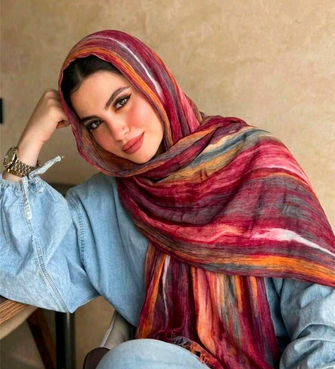 Cotton Scarf / إيشارب قطن