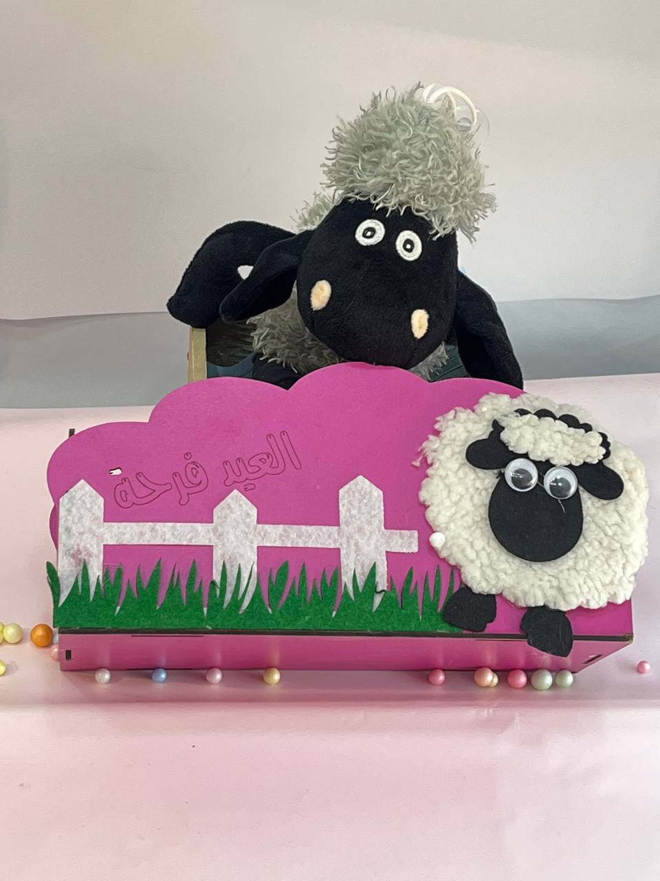 Wooden Sheep Box / بوكس خروف