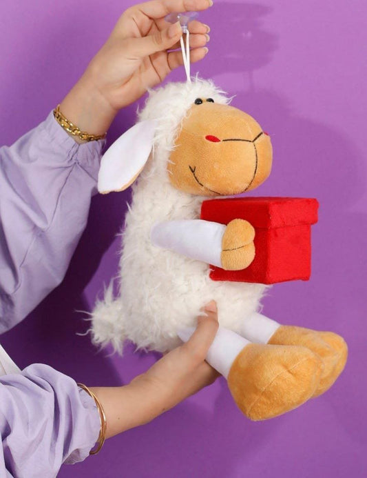 Sheep With Red Box / خروف لعبة مع صندوق أحمر