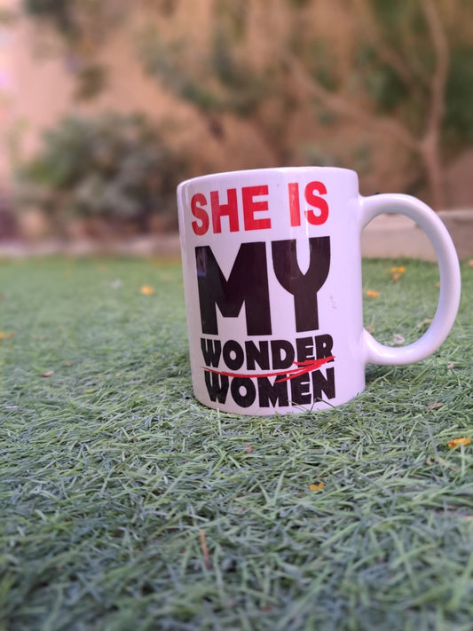 She Is My Wonder Women Mug / ماج